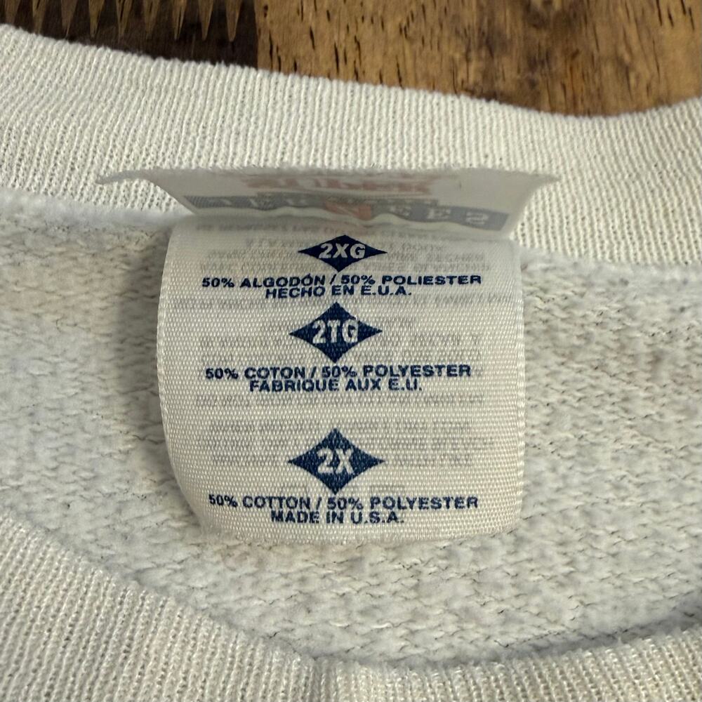 VTG United States Department of Agriculture Sweatshirt Crest White Unisex 2XL - Picture 4 of 11